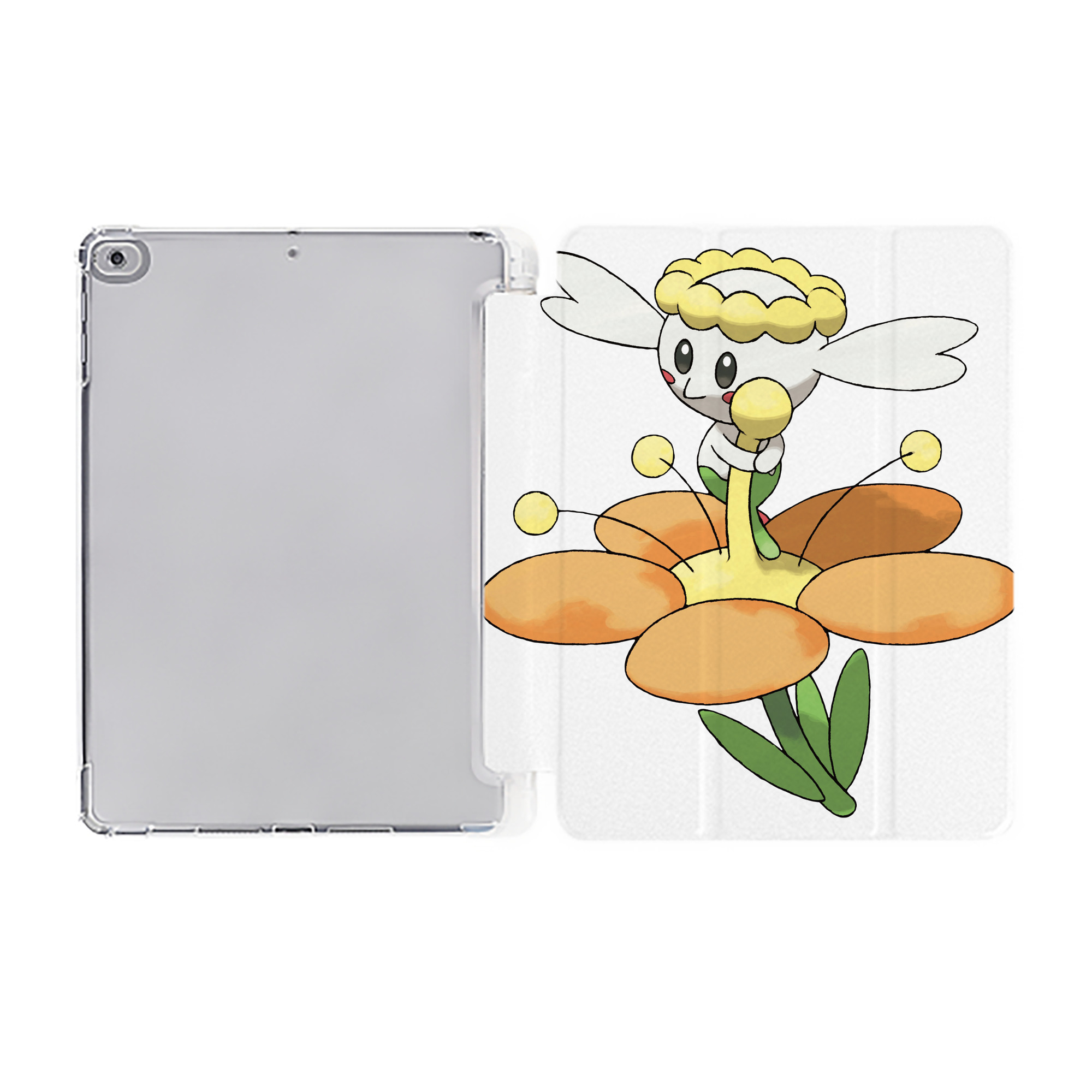 （画像用） ポケットモンスター Pokémon IPad ケース ペン収納付き 三つ折りスタンド PUレザー×シリコン 対応機種9.5/10.5/10.9インチ